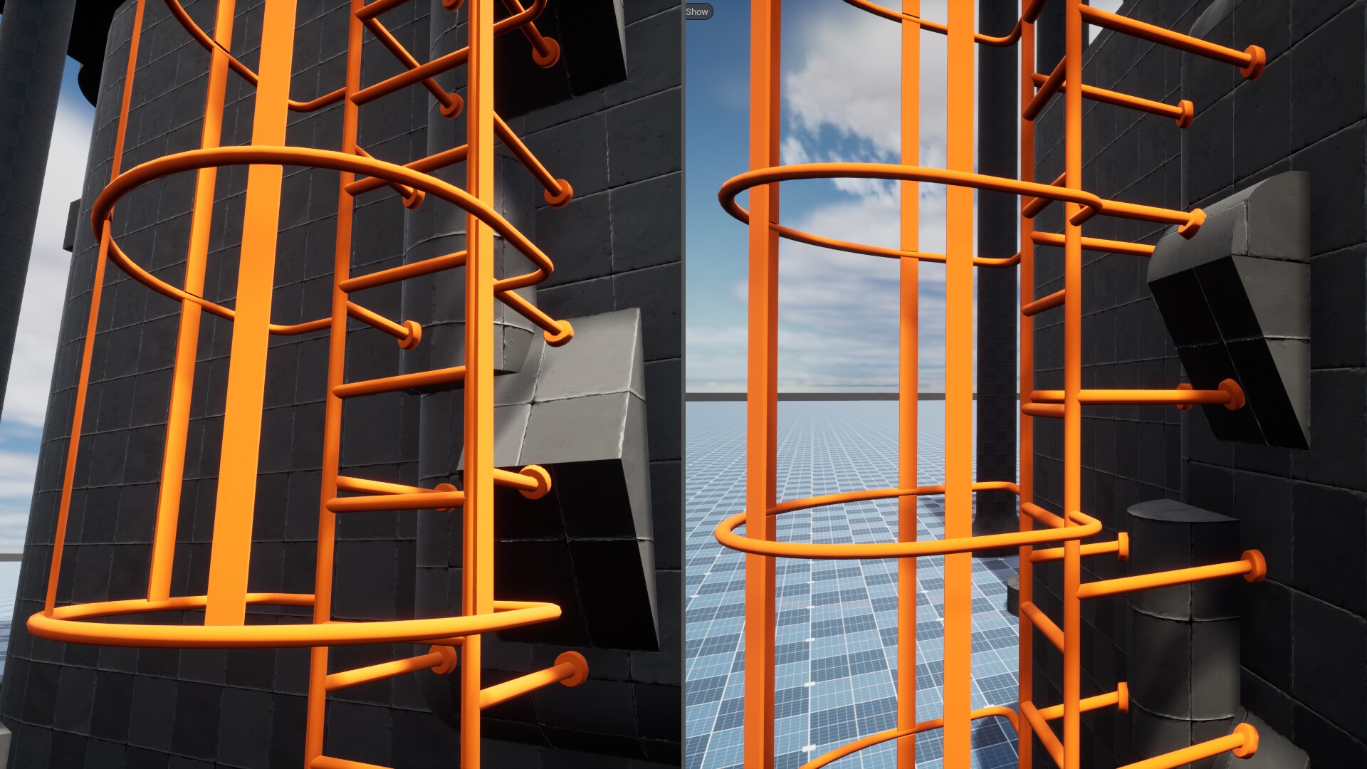 Procedural Ladder System in Blueprints - UE Marketplace