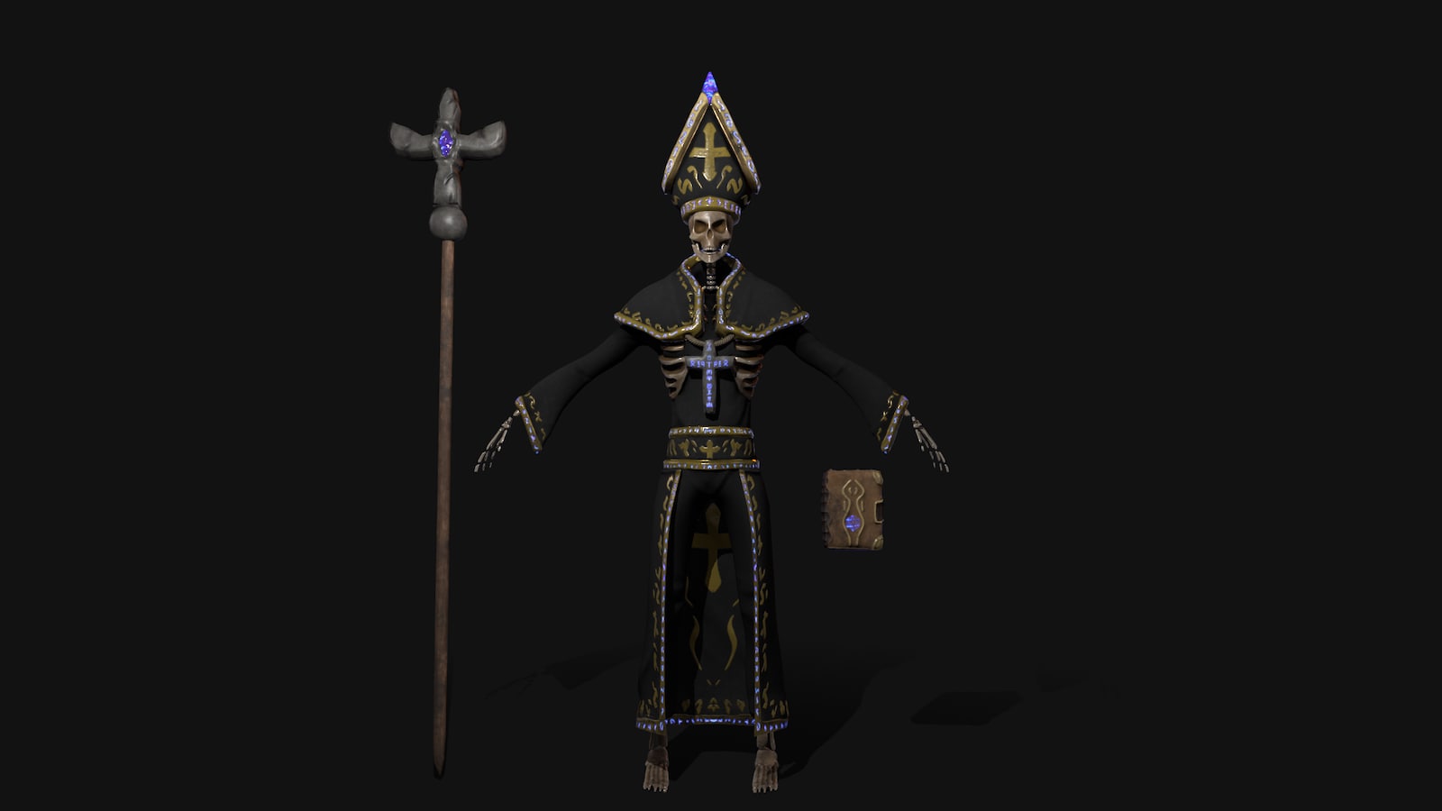 Priest Skeleton in Characters - UE Marketplace