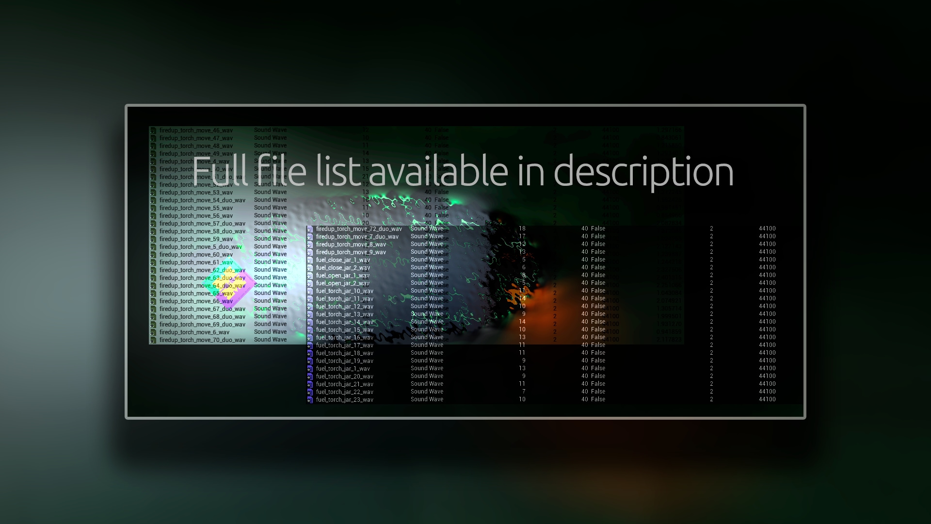 Torch (Cresset) Multipurpose Soundkit in Sound Effects UE Marketplace