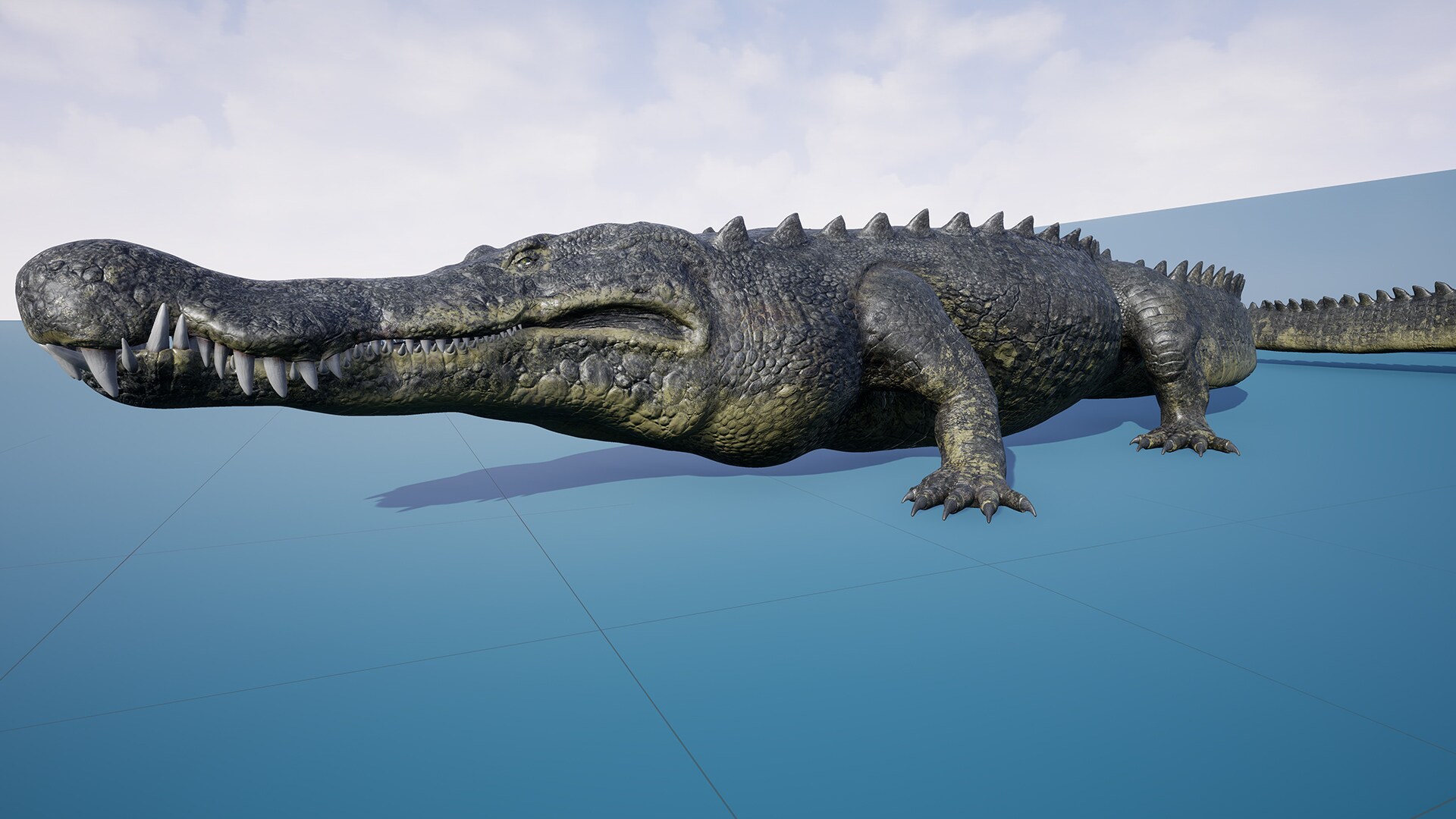 Deinosuchus Crocodile In Characters Ue Marketplace 4891