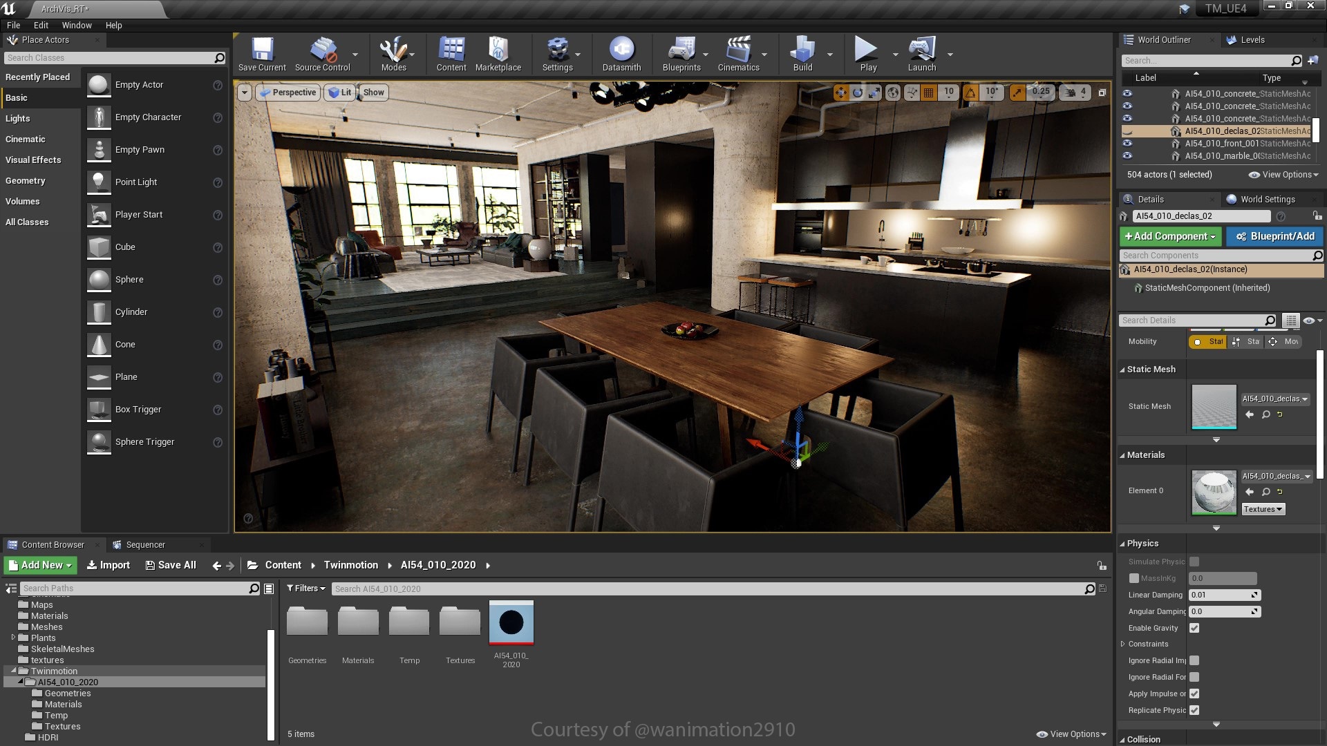 import twinmotion to unreal engine 5