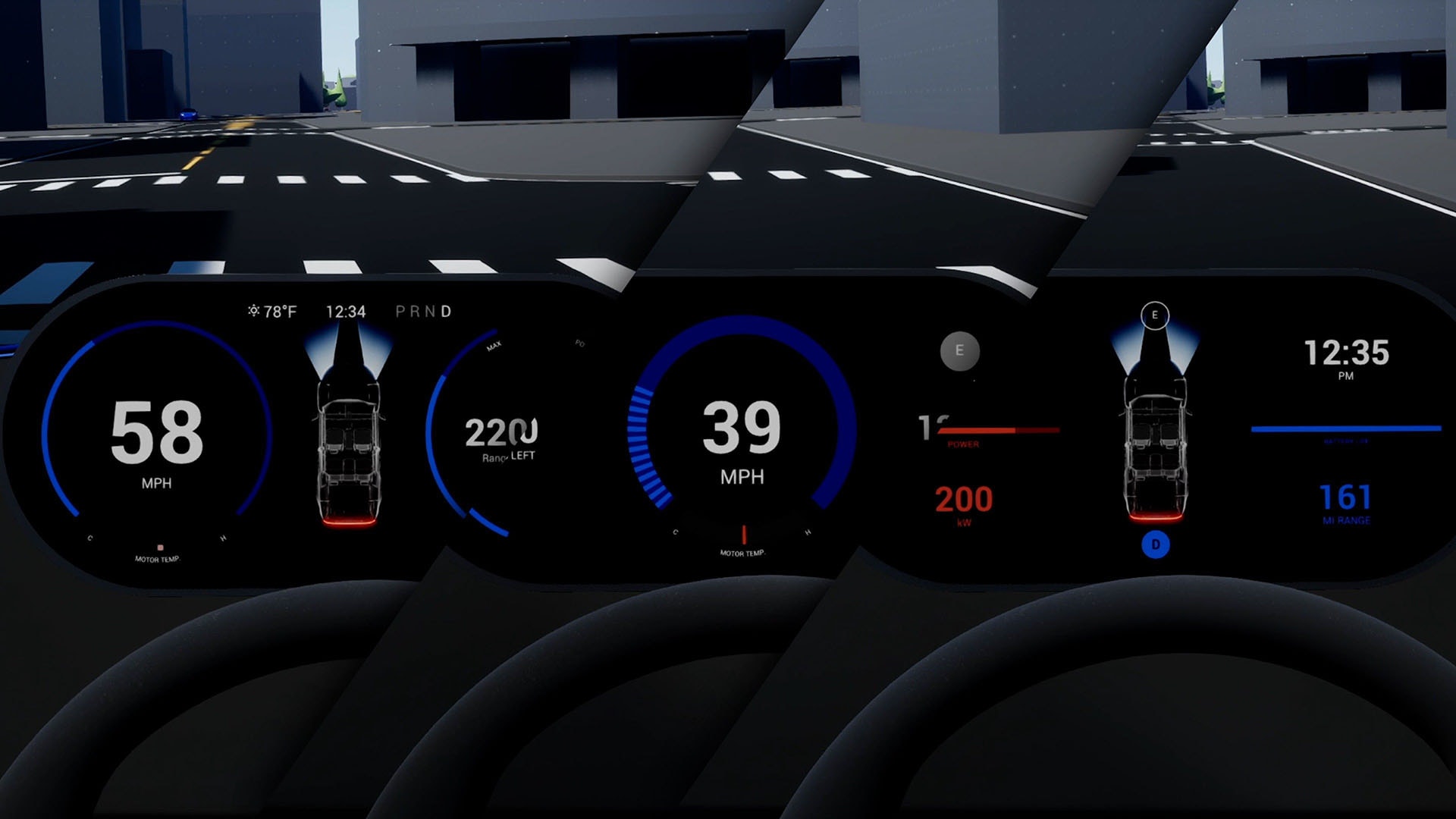 Automotive HMI Starter Kit in Blueprints UE Marketplace