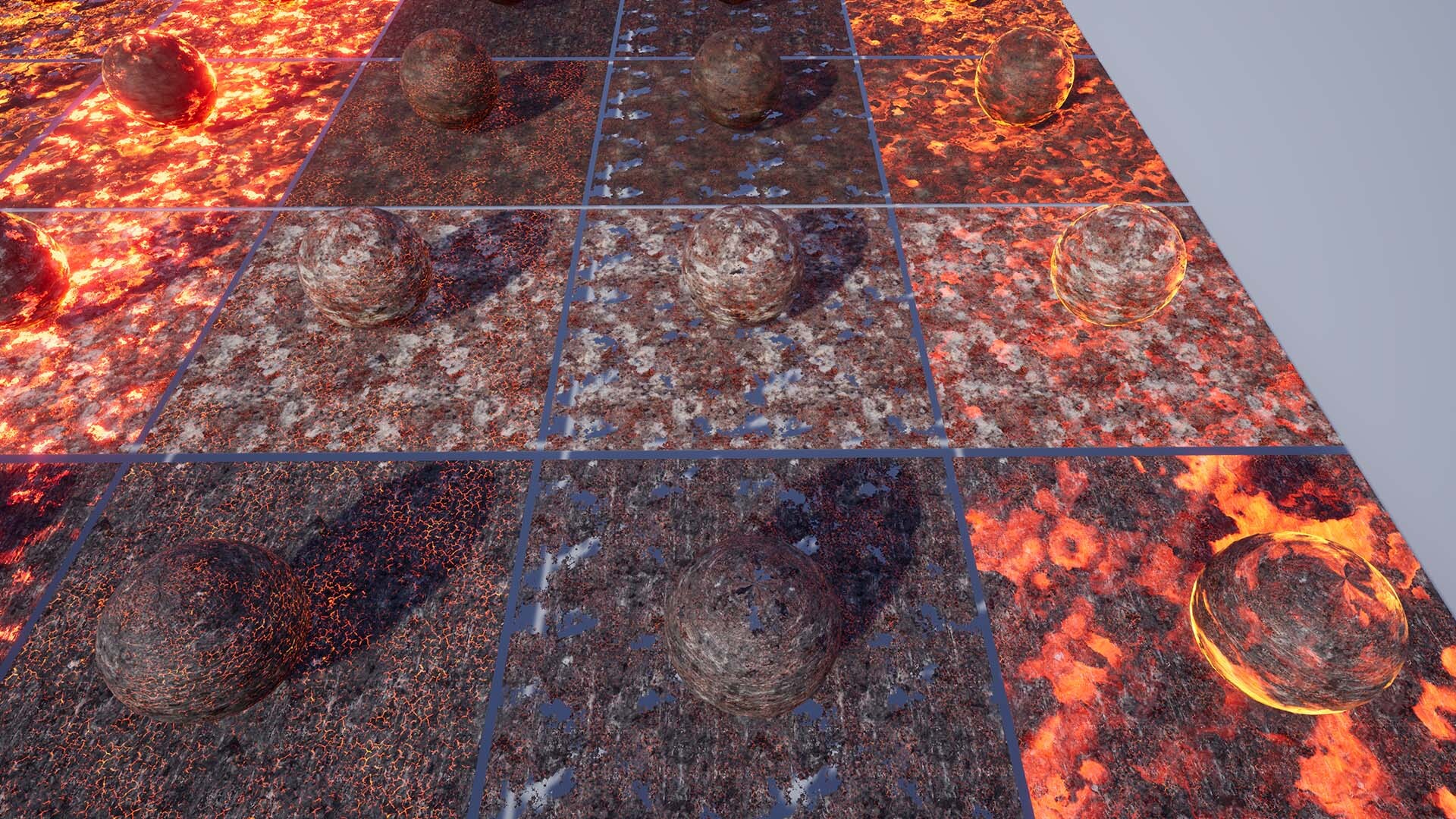 120 Animated Burning Materials in Materials UE Marketplace