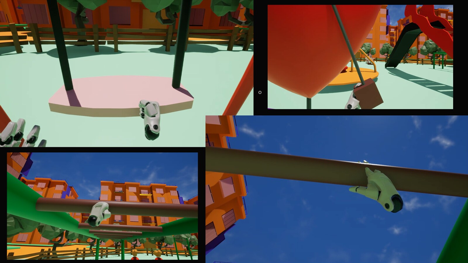 Physics Based Playground in Blueprints UE Marketplace