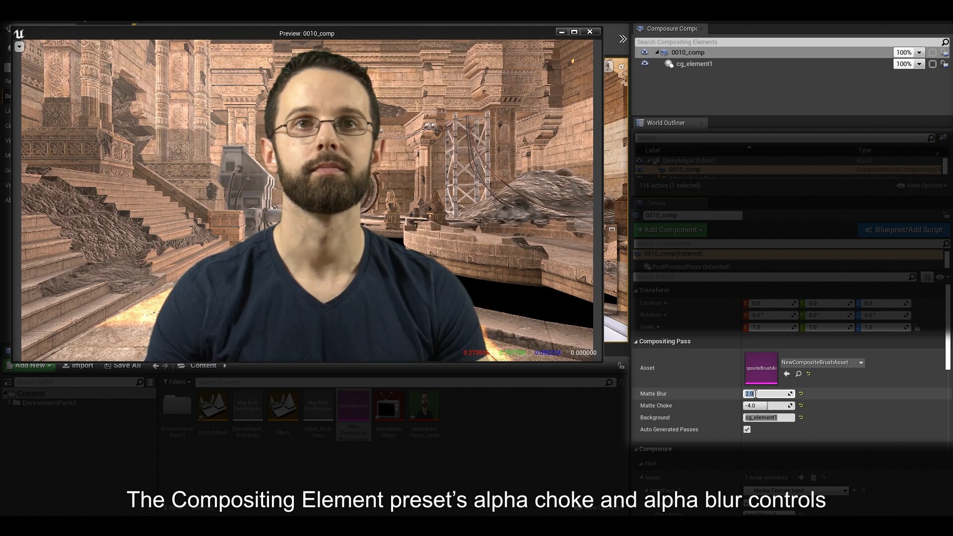 Composite Brush: Live Keying in Unreal in Code Plugins - UE Marketplace