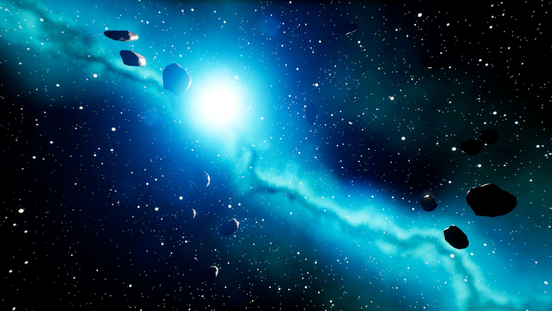 在环境中由silentforce创建的space essentials - 虚幻引擎4商城