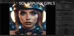 Solarpunk Girls - Snapshot