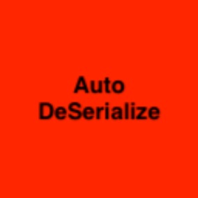 Auto DeSerialize Plugin