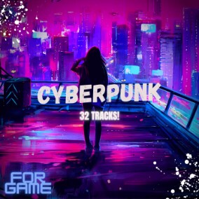 the collection of the pack, , was written from scratch, now you can take a very large collection of 32 cyberpunk tracks at a good price!