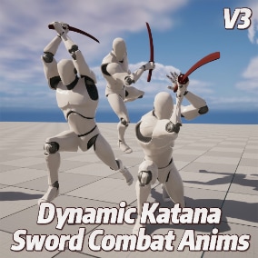 Dynamic Katana Sword Combat Animations V3