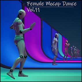 Female Mocap Dance Vol.11