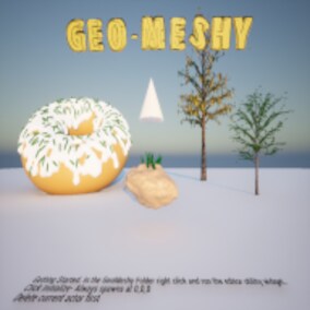 Easy to use tool that places meshes onto a base mesh with variable parameters, allows remeshing and bake to a new static mesh.