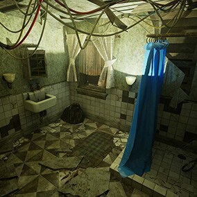 Nanite Ready Modular Abandoned House