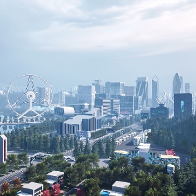 Lake Town is a city established near a lake.