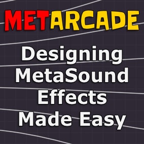An easy-to-use arcade sound designer tool allows you to quickly and easily create and customize sound effects without requiring advanced sound design or programming knowledge with MetaSounds.