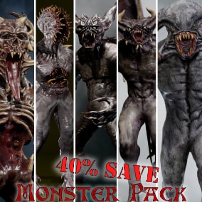 Hello. This is a collection Monsters. The standalone price for one character is $20-35, so by buying the pack you save 55$