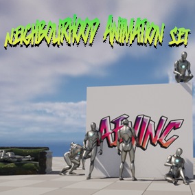 Neighbourhood Animation Set