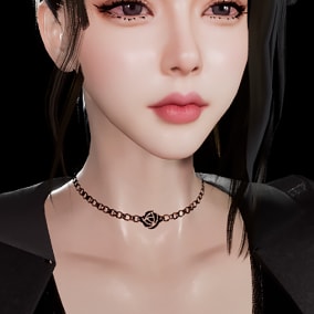 This is a black queen style character