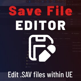 Debug tool that empowers developers to open, import, edit and save the contents of .SAV files within the editor and projects.