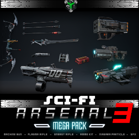 Sci-fi Arsenal 3 Mega Pack