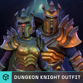 Stylized RPG character outfit with options for customization for your RPG, MOBA, or MMO