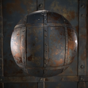 Stylized Metal Material Pack 1