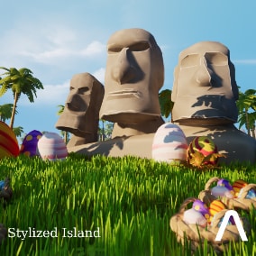 Stylized Island modular kit