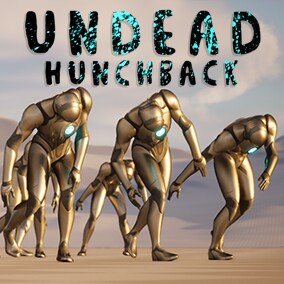 54 animations for your hunched back undead character.
