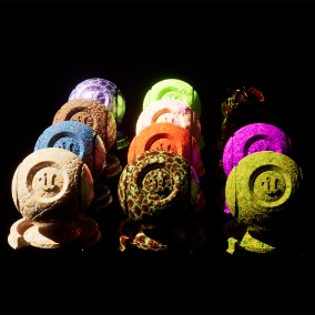 Unique Monster,Creature Etc. Skin V1 4K Material &amp; Texture