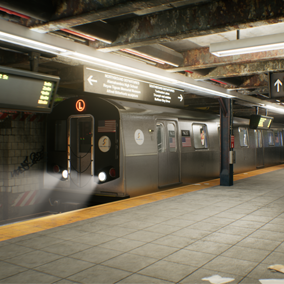 Modular subway construction set