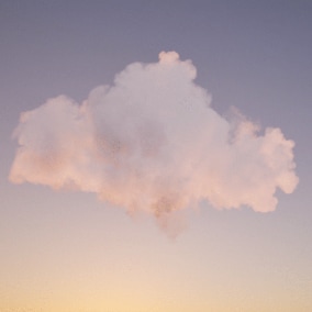 VDB Clouds vol.003  -  One Blueprints with 50 different high-resolution VDB clouds